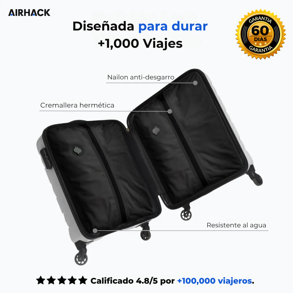 AirHack Bag™ - Empaca más. Preocúpate menos.