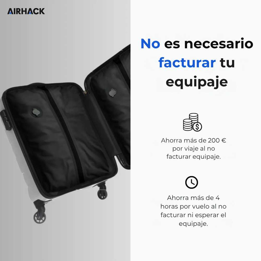 AirHack Bag™ - Empaca más. Preocúpate menos.