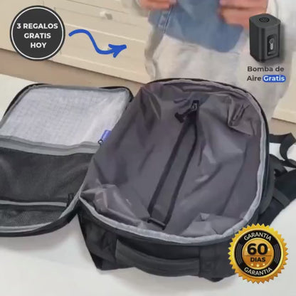 AirHack Bag™ - Empaca más. Preocúpate menos.